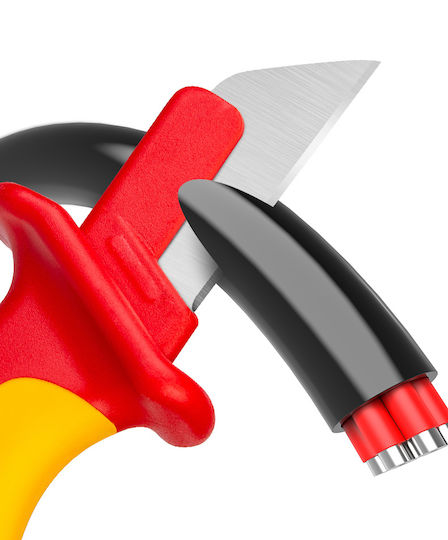 Deli Cable Stripper Sharpener with 185mm Length