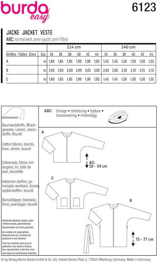 BurdaStyle Schnittmuster Nähpapier