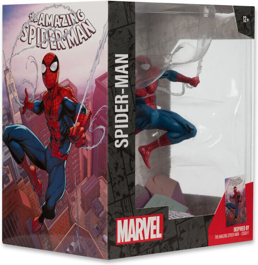 Marvel Колекция Spider-man Amazing Spiderman №1 От Todd Mcfarlane 1/10 Фигура Статуя 17см