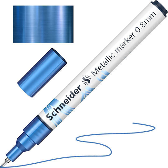 Schneider Zeichenmarker 0.8mm Blue Metallic