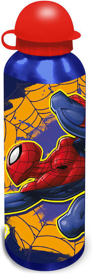 Kids Licensing Παιδικό Παγούρι Spiderman Αλουμινίου 500ml (Διάφορα Σχέδια)