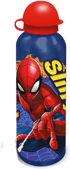 Kids Licensing Παιδικό Παγούρι Spiderman Αλουμινίου 500ml (Διάφορα Σχέδια)
