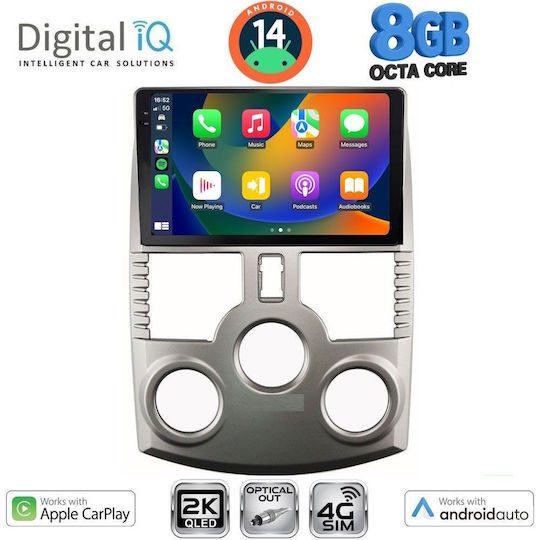 Digital IQ Ηχοσύστημα Αυτοκινήτου για Daihatsu Terios 2006-2017 (Bluetooth/USB/WiFi/GPS/Apple-Carplay/Android-Auto) με Οθόνη Αφής 9"
