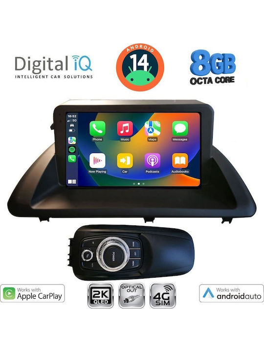 Digital IQ Car Audio System for Lexus CT 2011-2020 (Bluetooth/USB/WiFi/GPS/Apple-Carplay/Android-Auto) with Touch Screen 9"