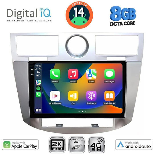 Digital IQ Car Audio System Chrysler Sebring 2008-2010 (Bluetooth/USB/WiFi/GPS/Apple-Carplay/Android-Auto) with Touch Screen 9"