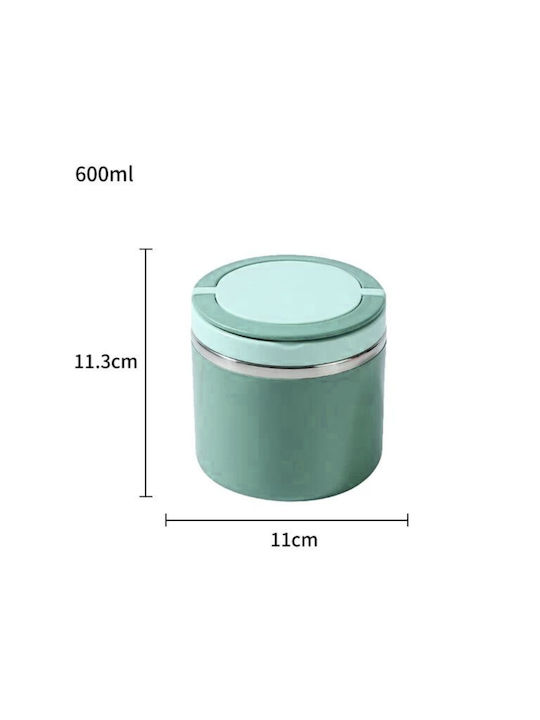 Uncle George Inox Thermo Lunch Box Green 600ml