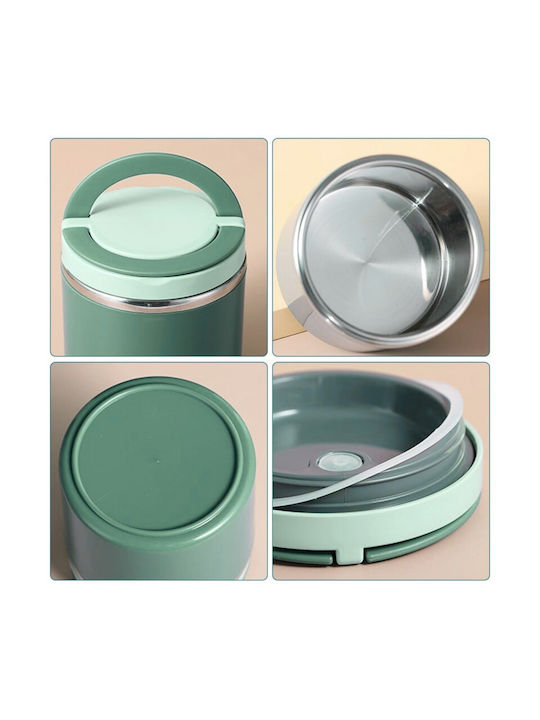 Uncle George Inox Thermo Lunch Box Green 600ml