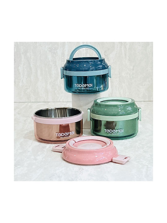 Uncle George Inox Thermo Lunch Box Pink 1600ml