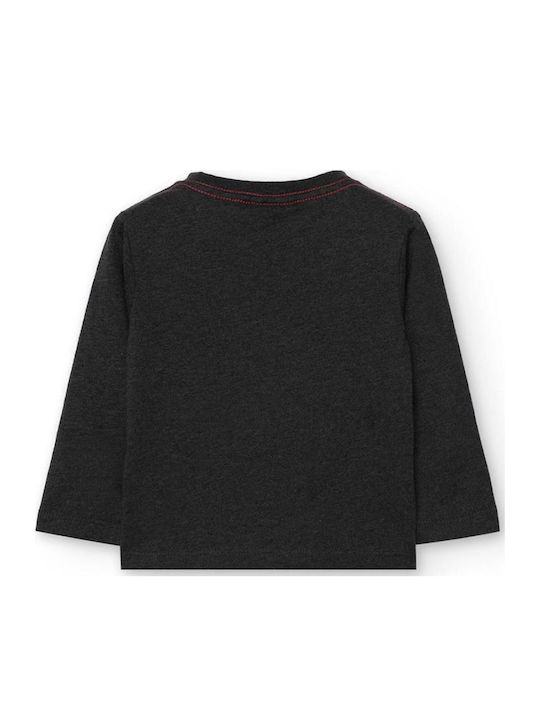 Kids' Shirt Long Sleeve Anthracite