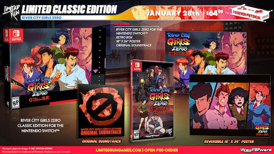 River City Girls Zero Classic Edition Switch Game