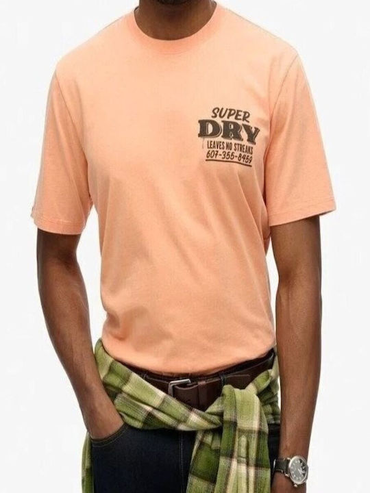 M D2 Ovin Тениска Tan Orange