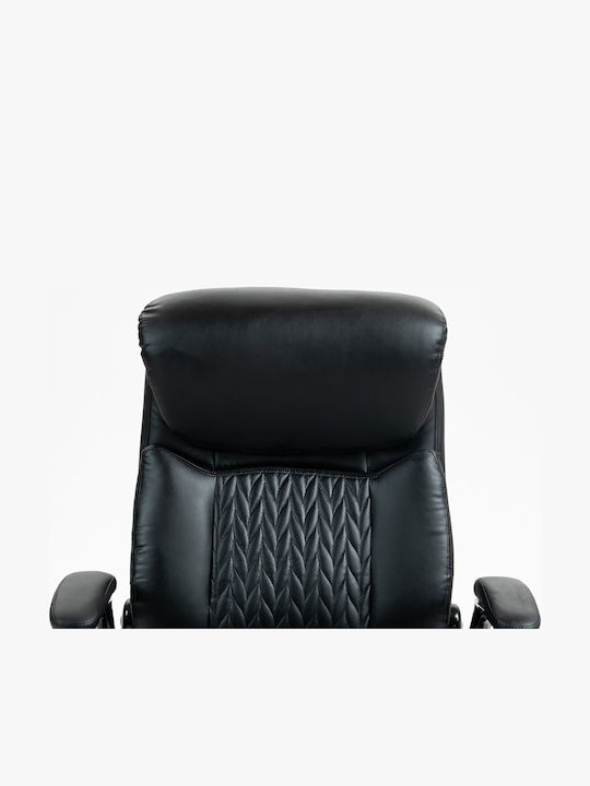 Καρέκλα Γραφείου με Μπράτσα Black Active Jet