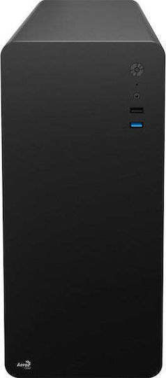 Aerocool CS-110 Mini Tower Κουτί Υπολογιστή Μαύρο