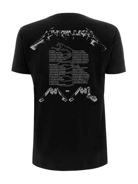 Short-Sleeved Metallica 4 Faces Blouse