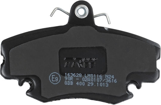 Trw Gdb400 Brake Pad Set Disc Brake