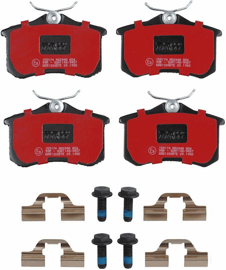 Trw Gdb1330dte Brake Pad Set Disc Brake