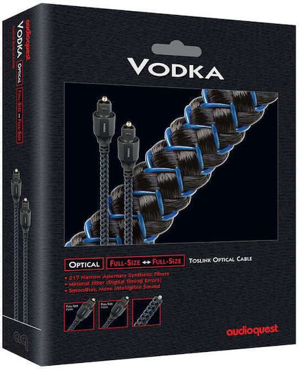 Audioquest Vodka 1.5m TOS male Optical Cable