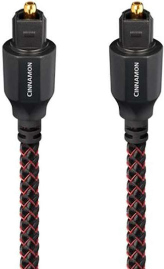 Audioquest Cinnamon Optisches Audiokabel TOS männlich - TOS männlich Rot 0.75m