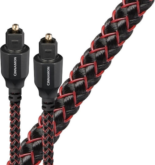 Audioquest Cinnamon Optisches Audiokabel TOS männlich - TOS männlich Rot 0.75m