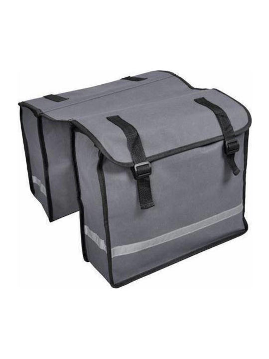 Lampa 9459.0lb Double Bicycle Rack Bag Black L9459.0