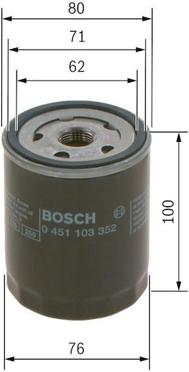 Bosch Маслен Филтър 0 451 103 352