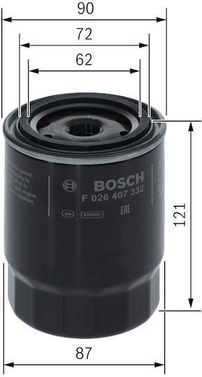 Bosch Autoölfilter F 026 407 332