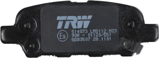 Trw Gdb3507 Bremsbelag Set Scheibenbremse