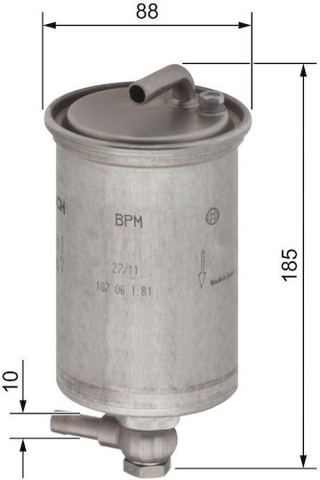 Bosch Fuel Filter 0 450 906 431
