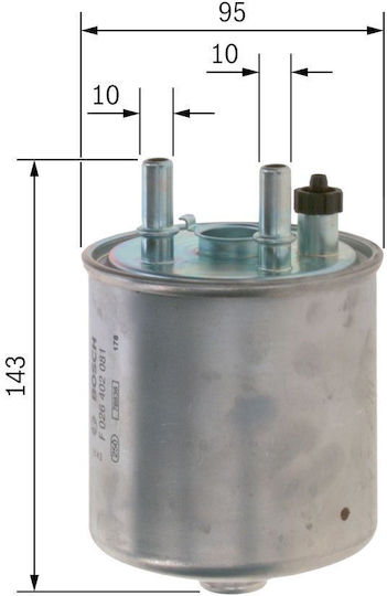 Bosch Fuel Filter F 026 402 081