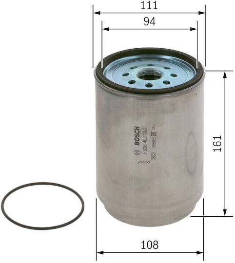Bosch Fuel Filter F 026 402 132