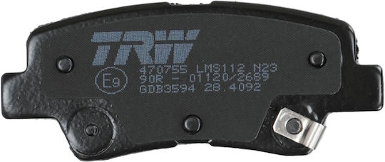 Trw Gdb3594 Brake Pad Set Disc Brake