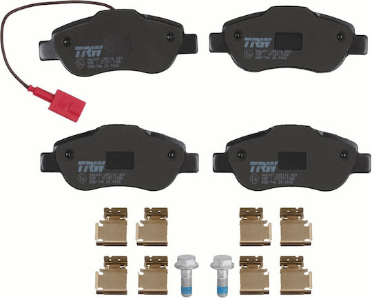 Trw Brake Pad Set Disc Brake Gdb1746