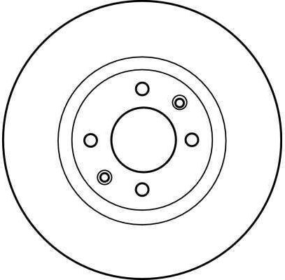 Trw Brake Disc Df4184