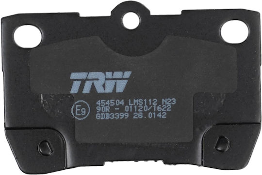 Комплект Спирачни Накладки Trw Gdb3399 За Дискови Спирачки