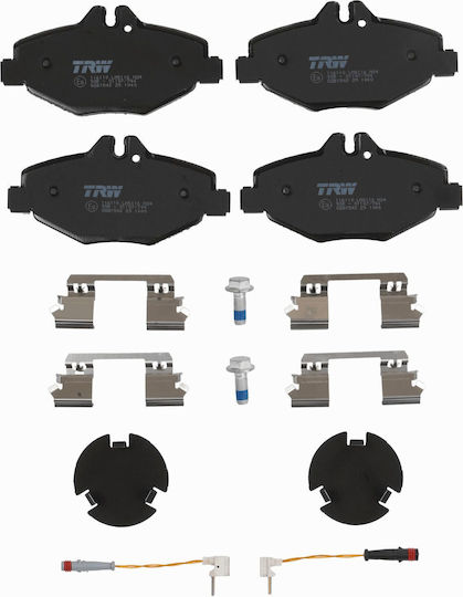 Trw Brake Pad Set Disc Brake Gdb1542