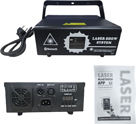 Sistem Laser Show Bluetooth DMX Efecte de Iluminare Laser Show System Bluetooth DMX Lighting Effects 027092