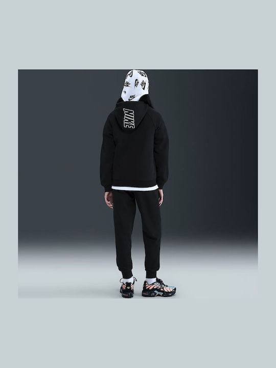 Set Trening Pentru Copii Negru 2 Bucăți Sportswear Club