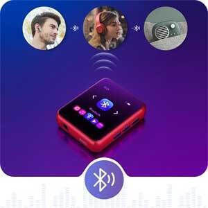 Joliker MP3 Player (32GB) with IPS Touch Screen 1.8" Red 764832274364