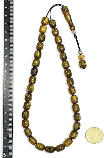 Worry Beads 33 Beads Mastic Bakelite Kom12274