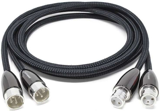 Audioquest Cable XLR male - XLR male Μαύρο 1.5m