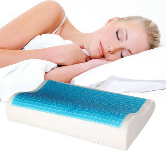 Mobiak Aloe Vera Анатомична Възглавница За Спане С Гел 40x60x12cm