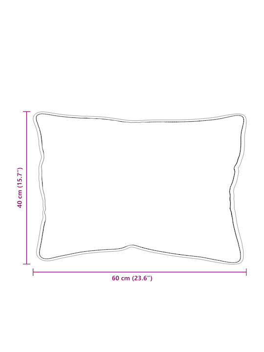 vidaXL Μαξιλάρι Ύπνου Microfiber 40x60cm