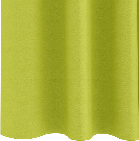 vidaXL Set Window Curtains With Pencil Pleat Green 140x140cm