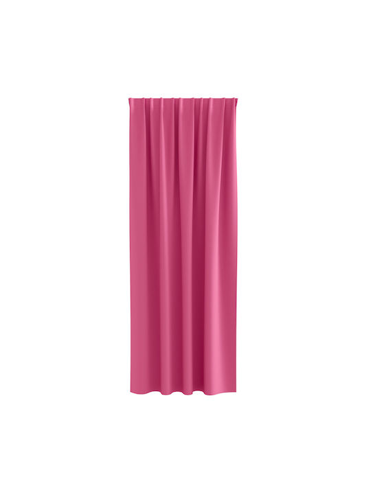vidaXL Set Vorhänge mit Bleistiftfalten Rosa 140x245cm