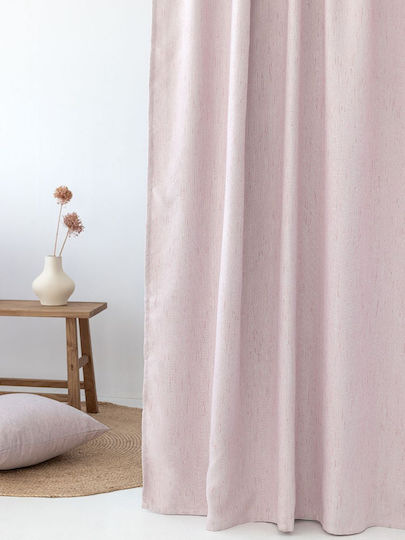 Palamaiki Vorhang mit Grommet Loria Pink 140x260cm