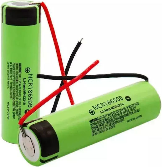 Panasonic Ncr18650b Baterii Reîncărcabile 18650 Li-ion 3400mAh 3.7V 2buc