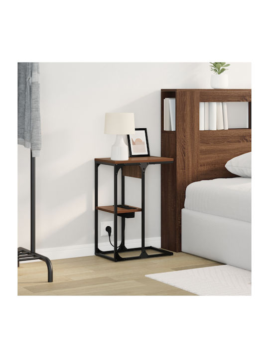 Nachttisch Brown Oak 41.5x26x60.5cm