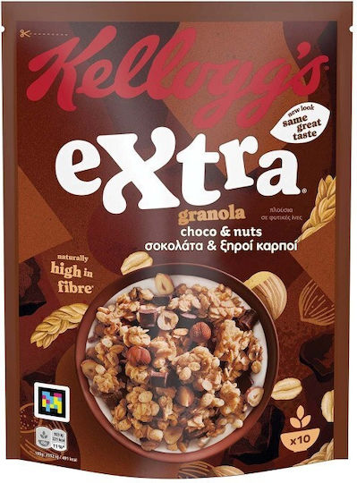 Kellogg's Δημητριακά Extra Choco Nuts 450gr