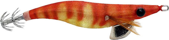 Oceanic Egido Real Jerk 3.5s Squid Jigs Fluorescent Red Mullet