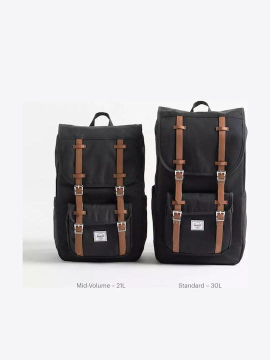 Herschel Little America Mid 21lt Black
